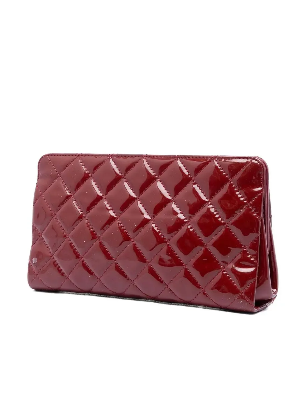 Chanel Cc Quilted Patent Timeless #296973C12B